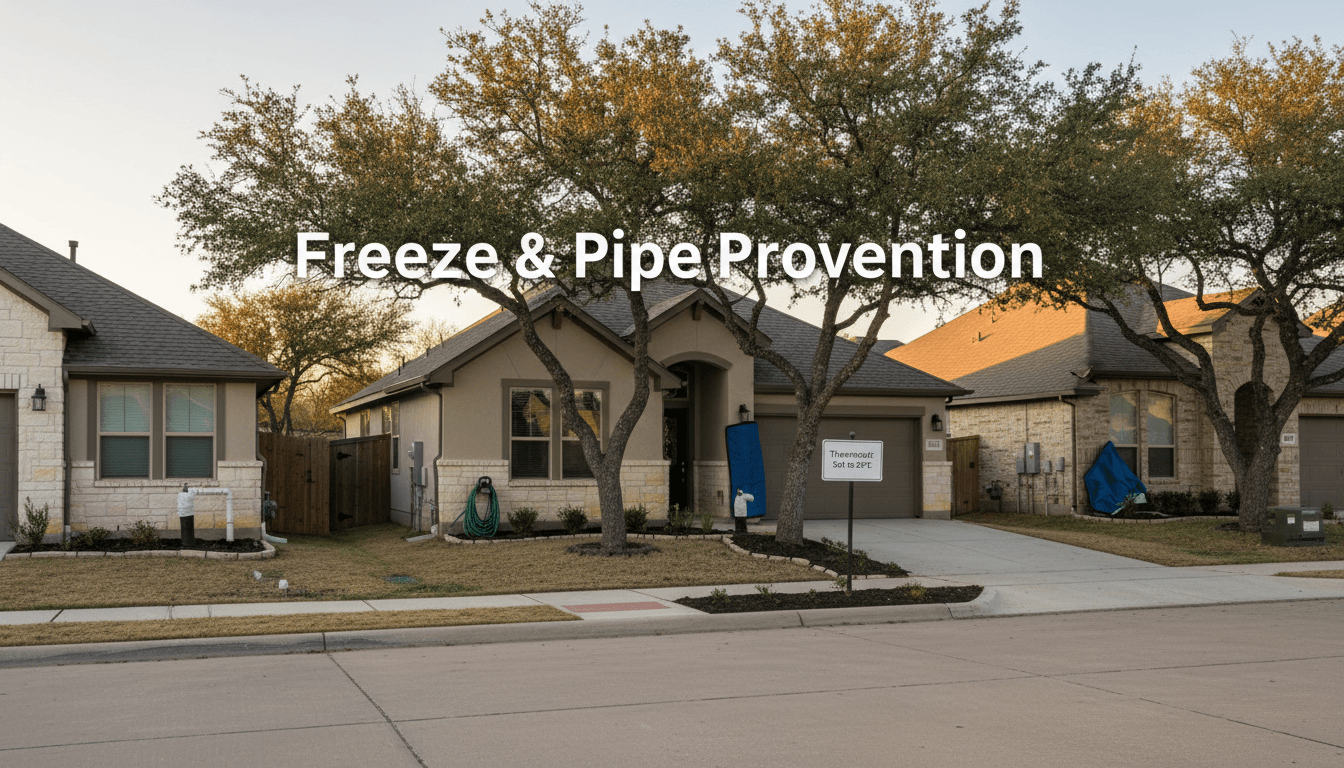 Freeze & Pipe Prevention