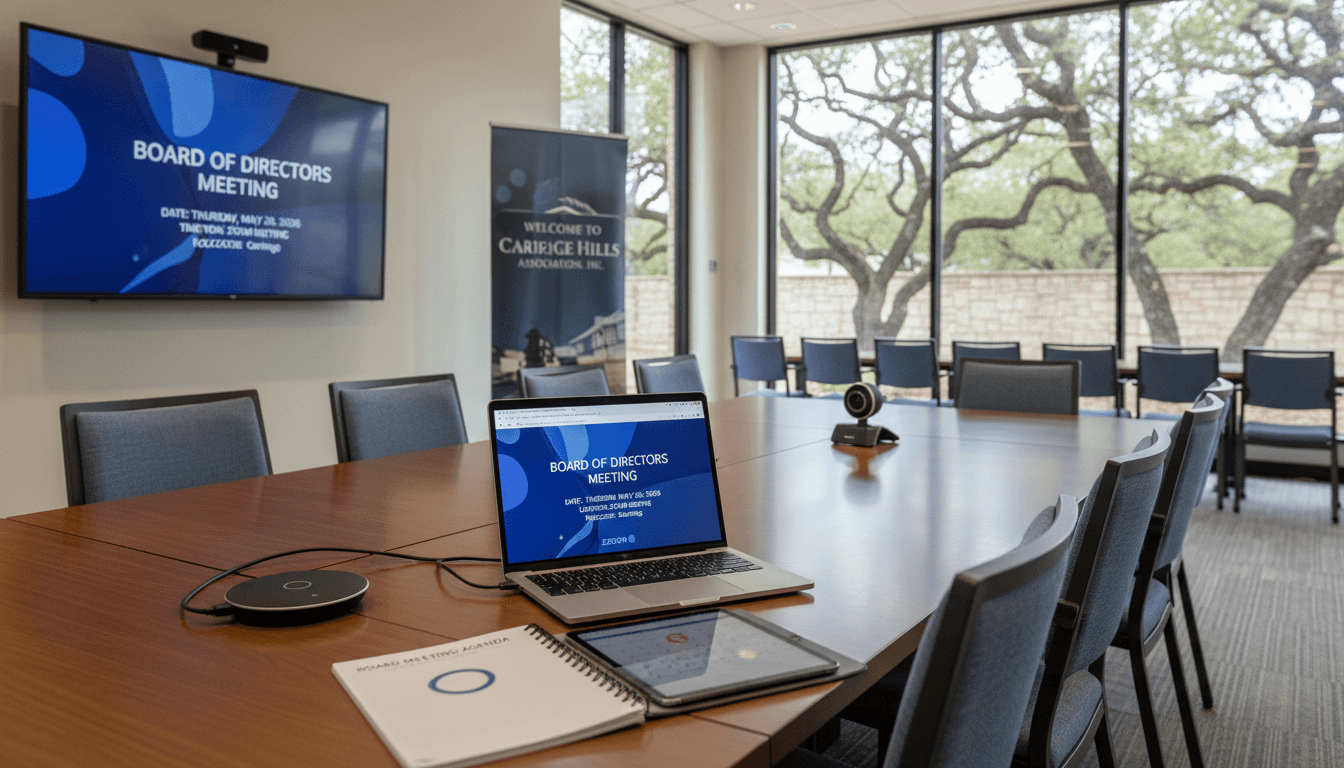 BOARD OF DIRECTORS MEETING